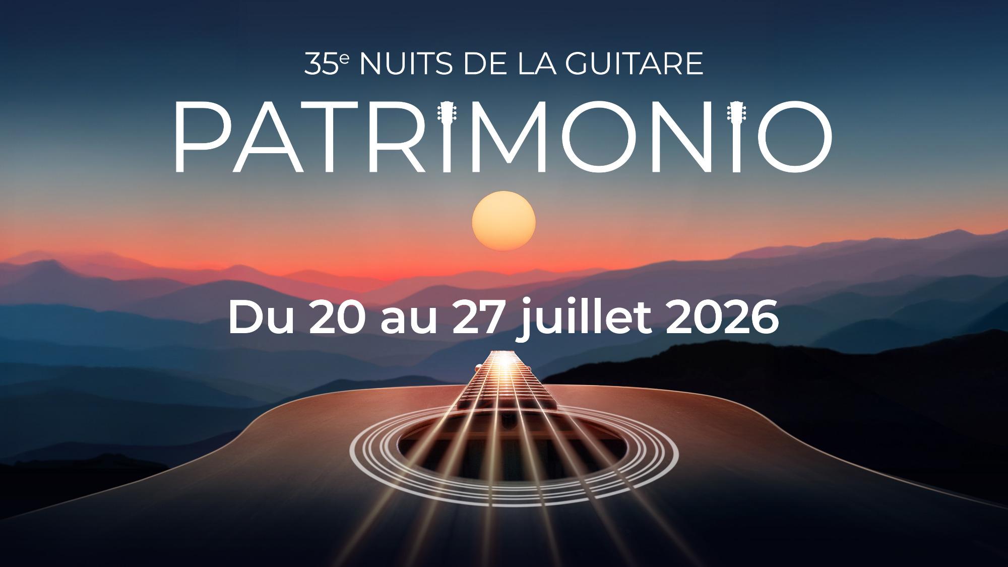 Les Nuits de la Guitare de Patrimonio 2026